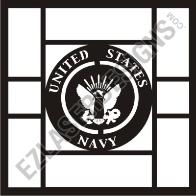 United States Navy Emblem: EZ Laser Designs